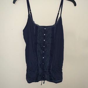Hollister navy blue cami women’s size s